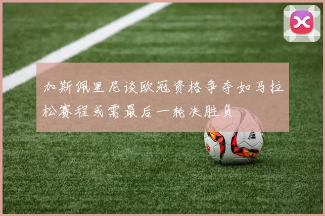 加斯佩里尼谈欧冠资格争夺如马拉松赛程或需最后一轮决胜负